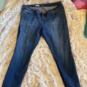 Plus sized skinny jeans